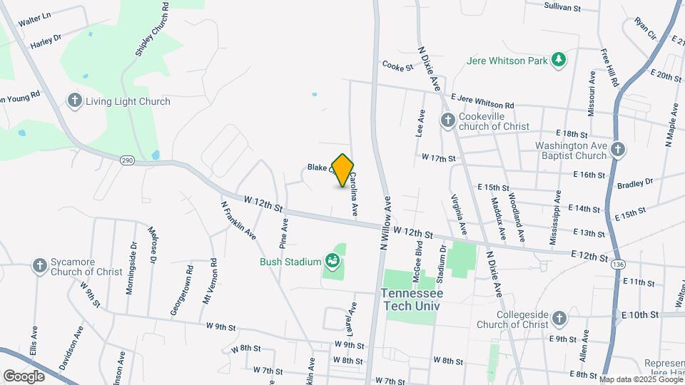 Carolina Ave Apartments Map and Location Details