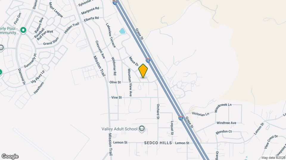 21380 Olive St Map and Location Details