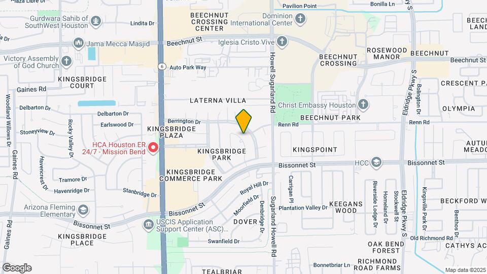 8827 Boulder Springs Dr Map and Location Details