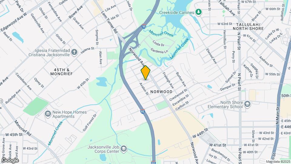 947 Glencarin St Map and Location Details