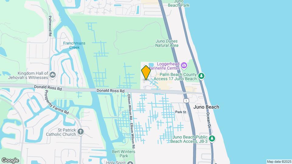 204 Sea Oats Dr Mapa y Detalles de la Ubicación