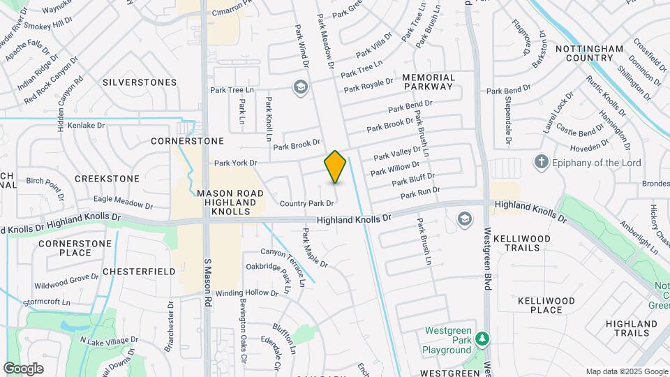 1503 Park Wind Dr Map and Location Details