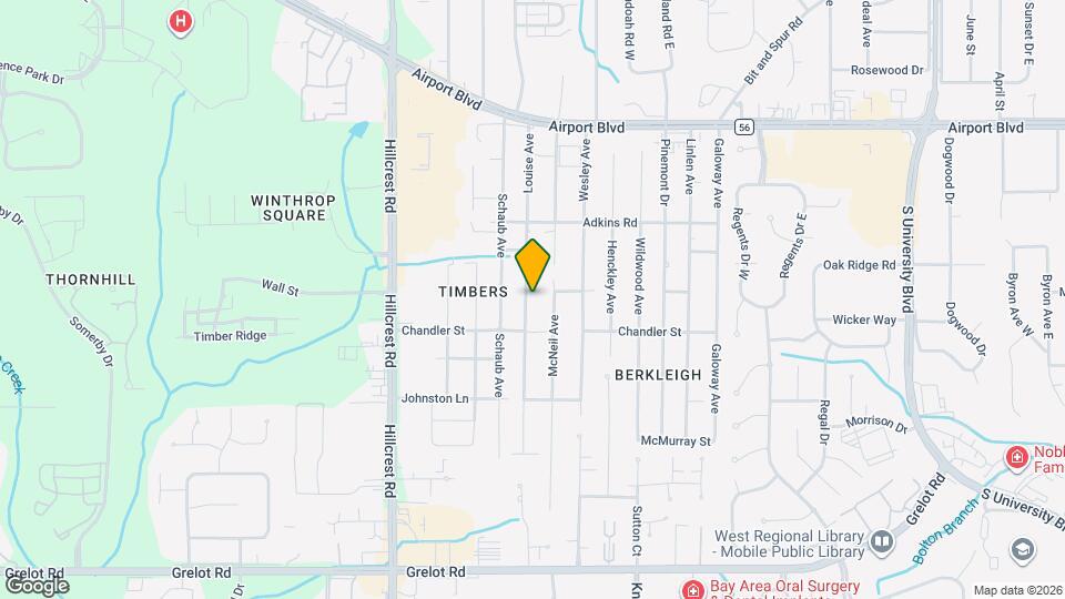 955 Louise Ave Map and Location Details