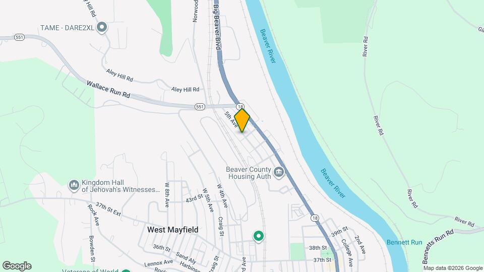 4701 5th Ave Map and Location Details