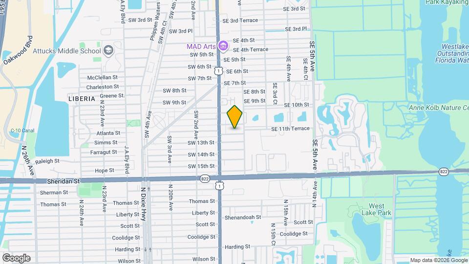 35 SE 12th St Map and Location Details