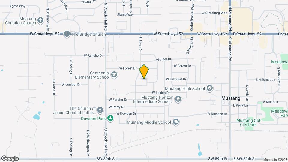 652 W Hillcrest Dr Map and Location Details