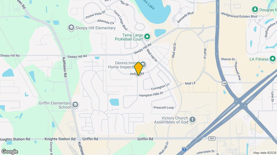 3889 Hampton Hills Dr Map and Location Details