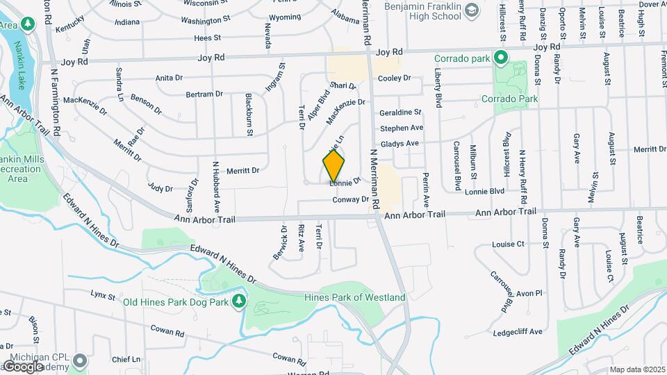 31611 Lonnie Blvd Mapa y Detalles de la Ubicación