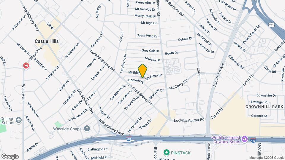 1007 Homeric Dr Map and Location Details