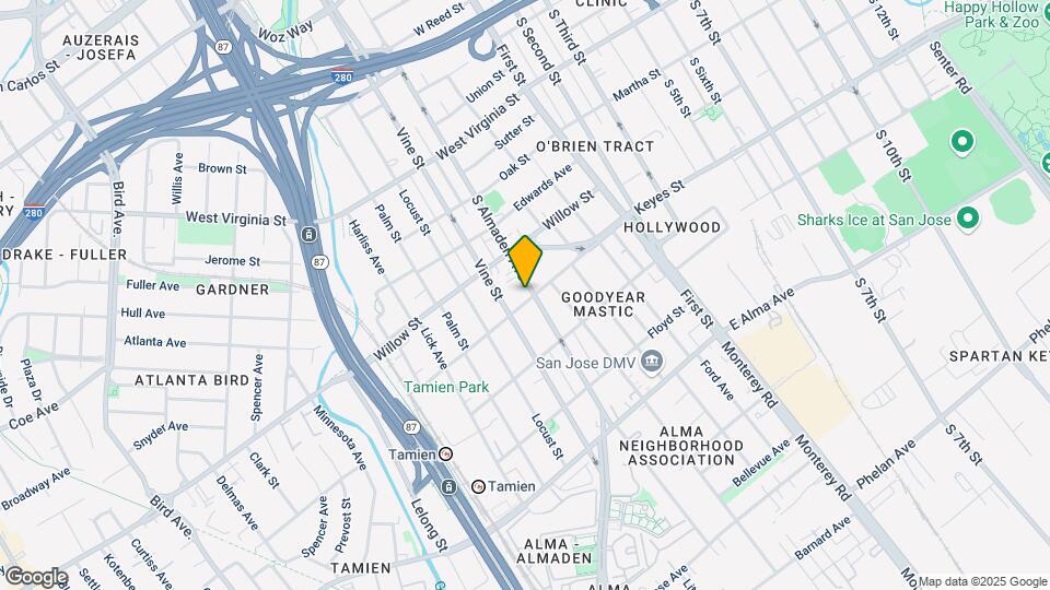 225 Goodyear St Mapa y Detalles de la Ubicación
