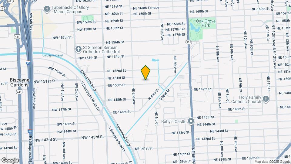 295 NE 150th St Map and Location Details