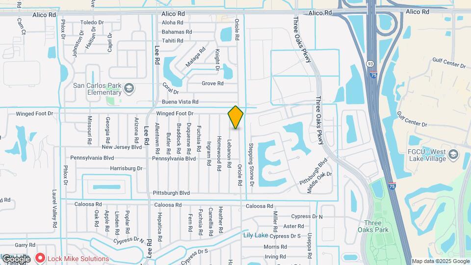 17412 Oriole Rd Map and Location Details