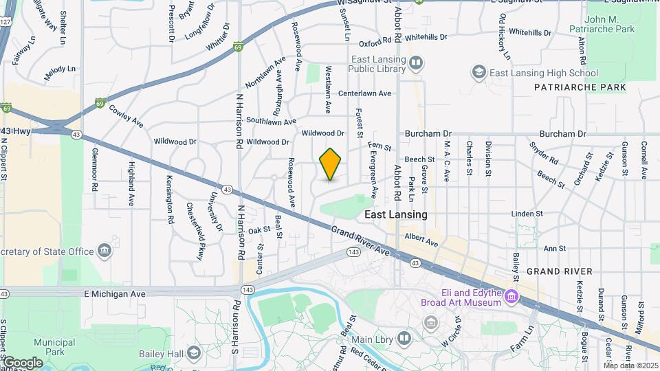 340 Oakhill Ave, Unit 2 Map and Location Details