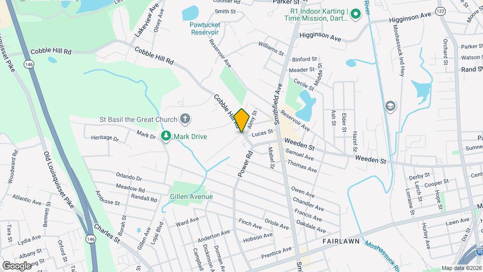 866 Weeden St Map and Location Details