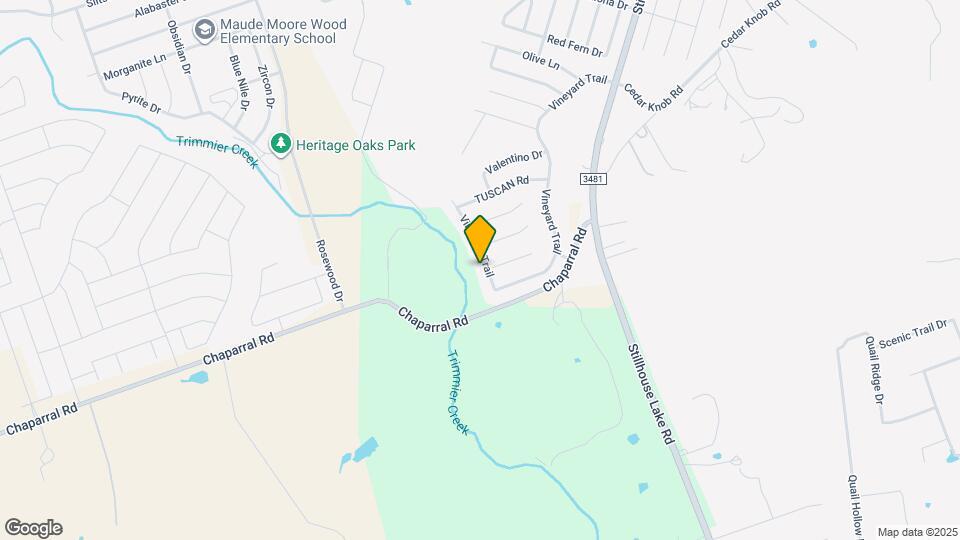 3367 Vineyard Trail Map and Location Details