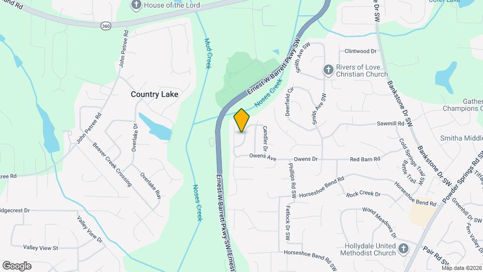 2663 Candler Dr Map and Location Details