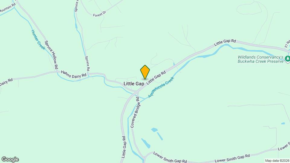 4390 Little Gap Rd Map and Location Details