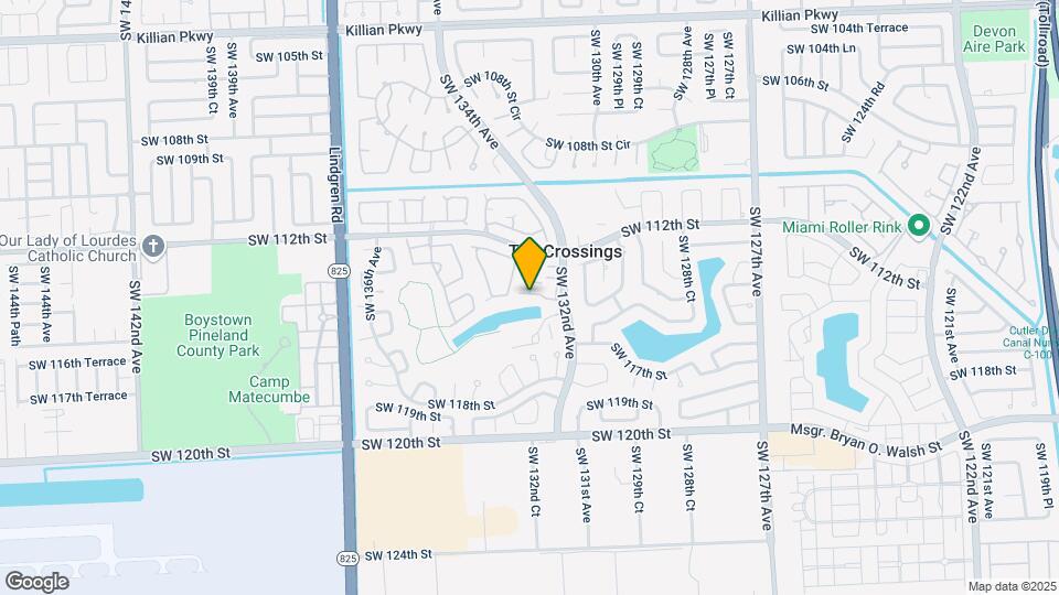 13280 SW 114th Ter Map and Location Details