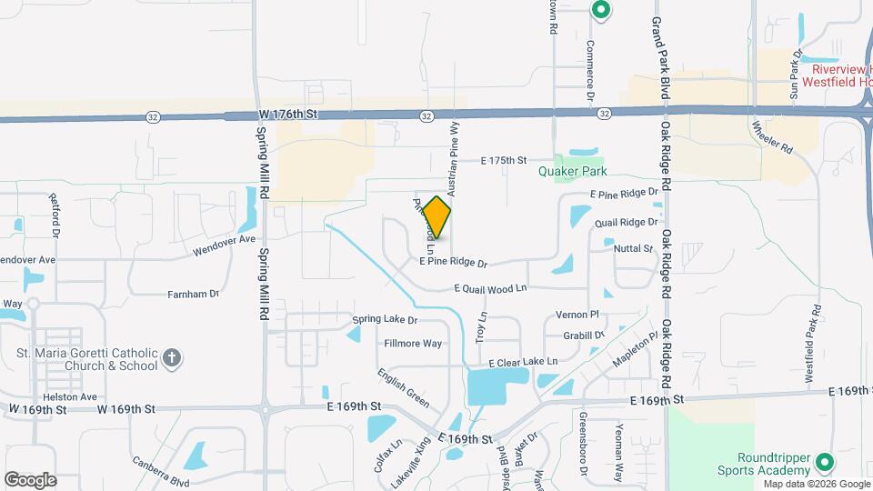 17317 Pine Wood Ln Map and Location Details