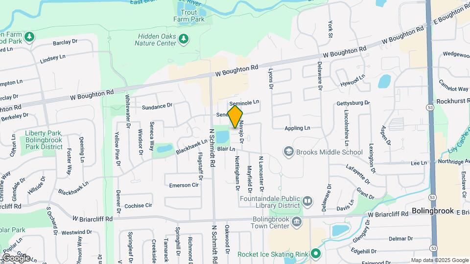 458 Skokie Ln Map and Location Details