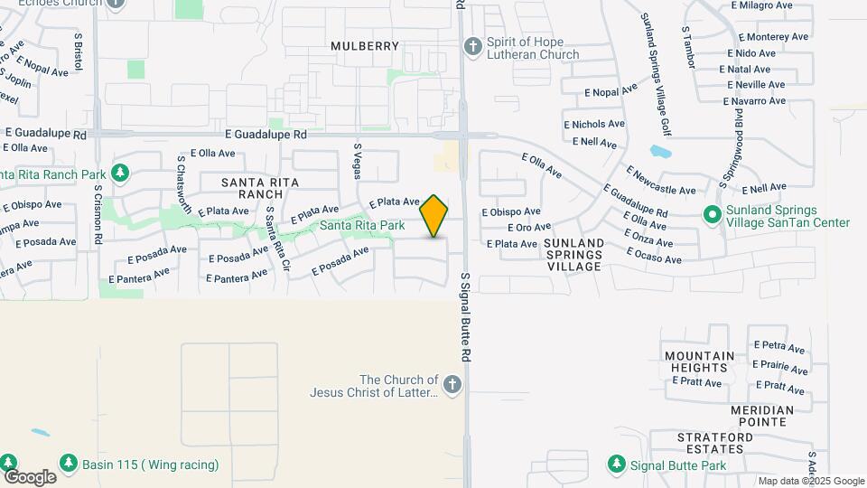 10729 E Pampa Ave Map and Location Details