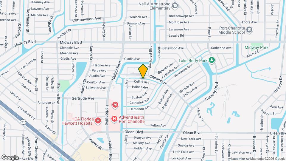 21946 Cellini Ave Map and Location Details