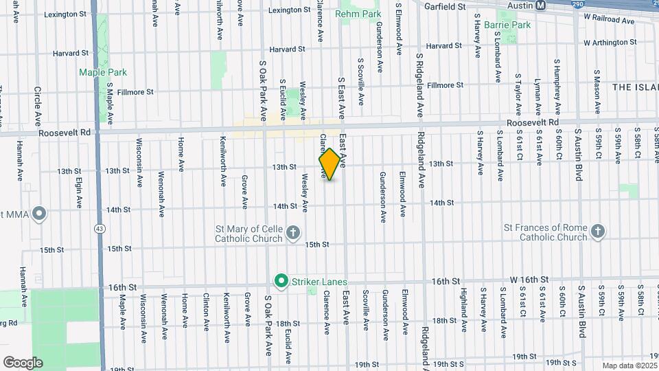 1325 Clarence Ave, Unit 2 Map and Location Details