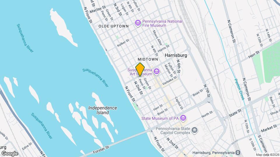 219 Reily St Map and Location Details