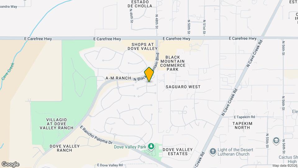 4746 E Woburn Ln Map and Location Details