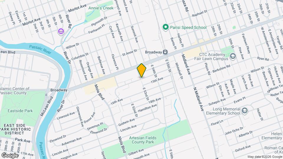 Elmwood Terrace Inc Map and Location Details