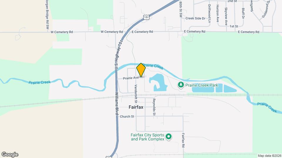 319 Prairie Ave Map and Location Details