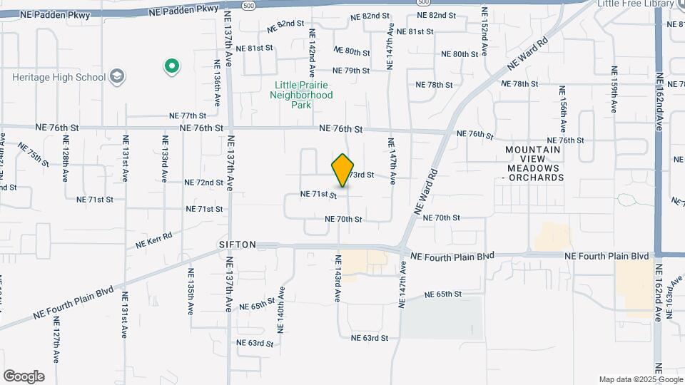 7114 NE 144th Ave Mapa y Detalles de la Ubicación