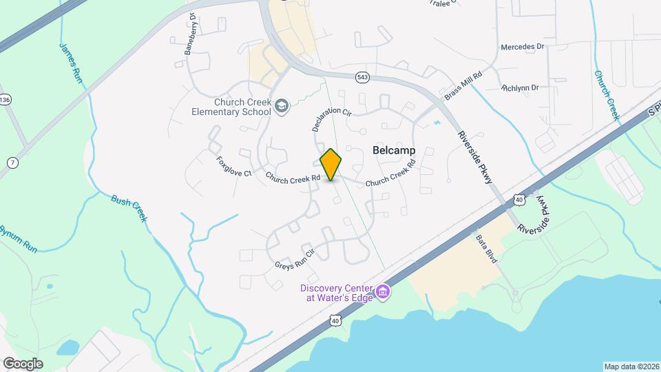 1250 Independence Square Map and Location Details