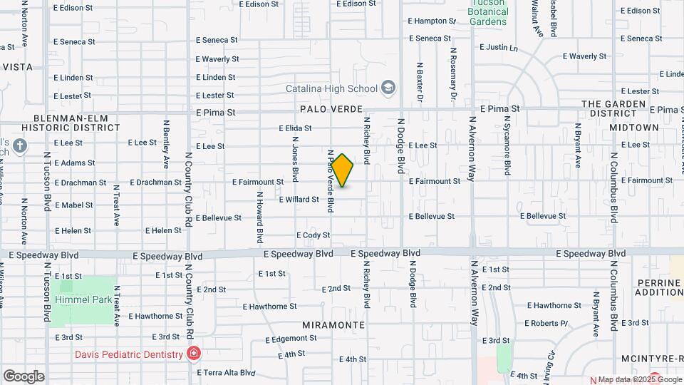 3513 E Willard St Mapa y Detalles de la Ubicación