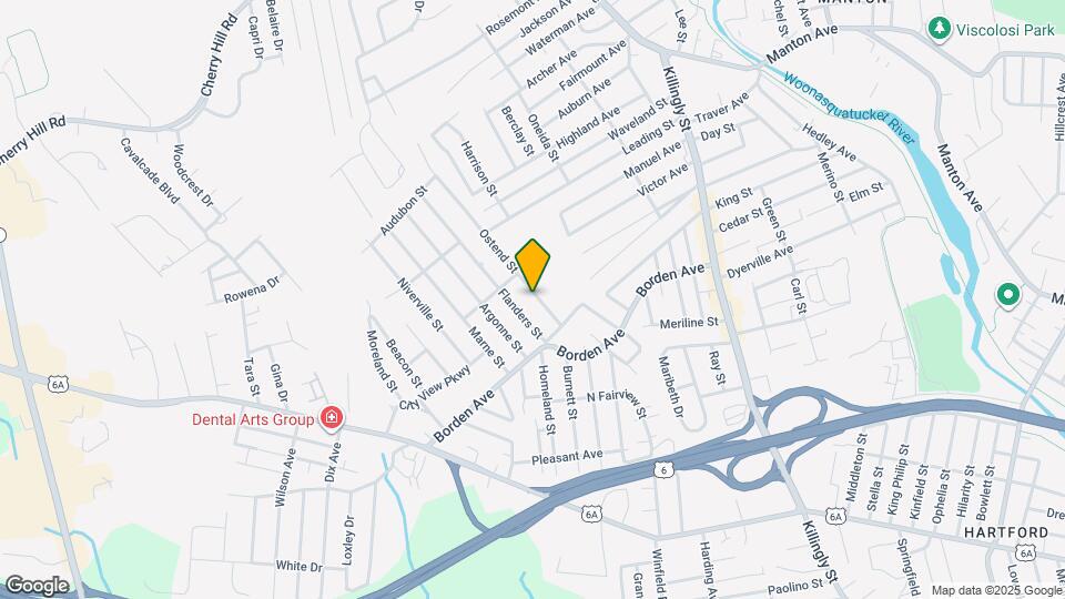 12 Ostend St Map and Location Details