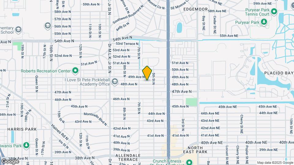 545 48th Ave N Map and Location Details