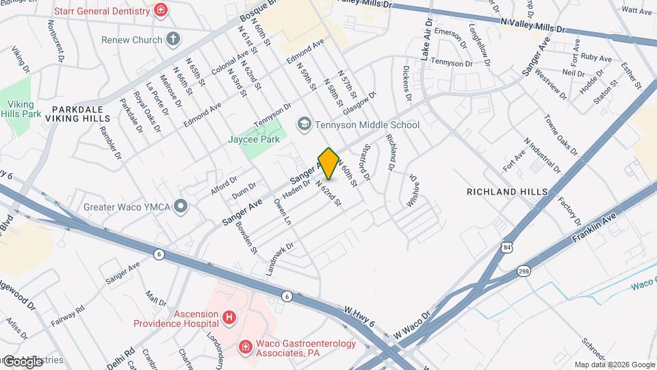 549 N 62nd St Map and Location Details