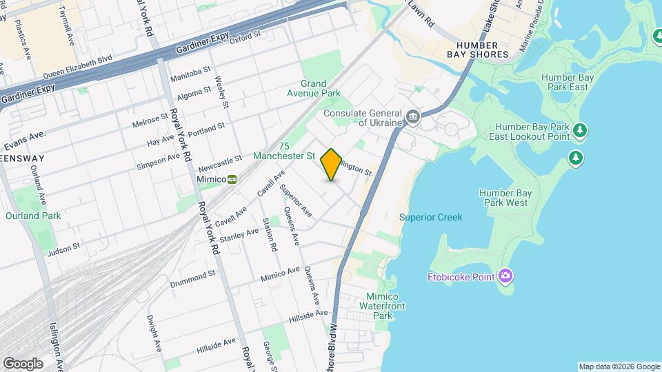 46 Albert Ave Map and Location Details