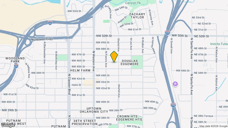 816 NW 46th St Map and Location Details