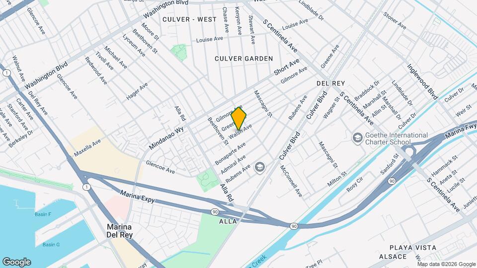 12842 Walsh Ave Map and Location Details