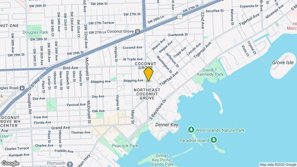 3127 SW 27th Ave Map and Location Details