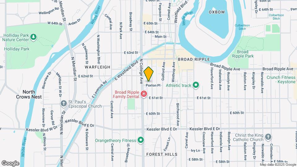 720 Paxton Place Map and Location Details