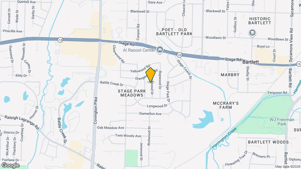 2803 Gailwood Dr Mapa y Detalles de la Ubicación