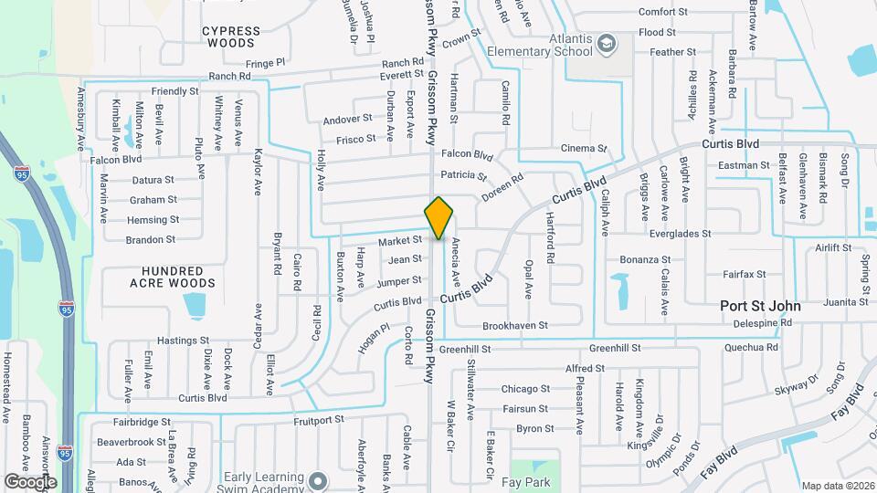6895 Grissom Pkwy Map and Location Details