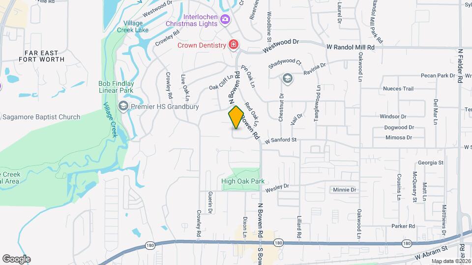 705 White Oak Ln Map and Location Details