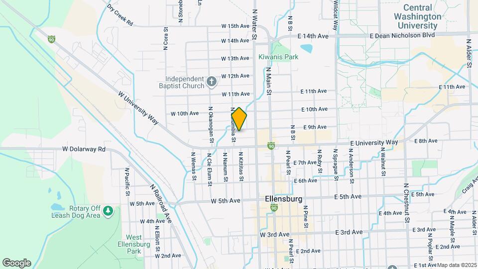 312 W 9th Ave Map and Location Details