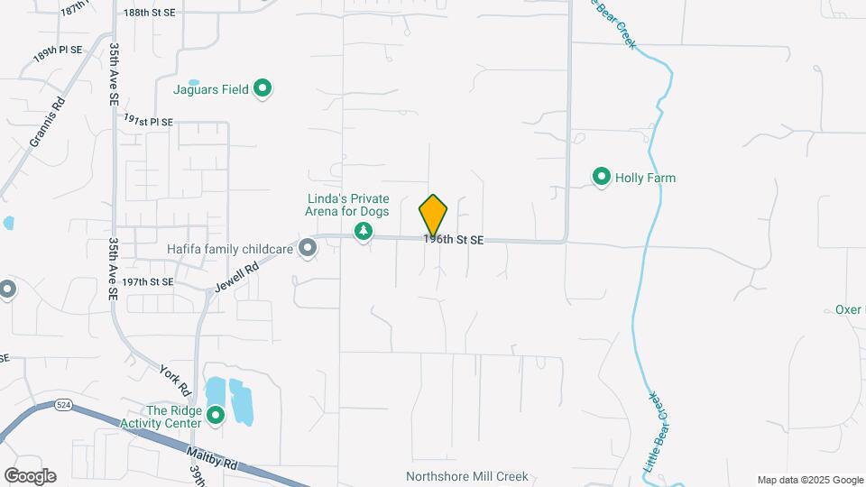 4606 196th St SE Map and Location Details