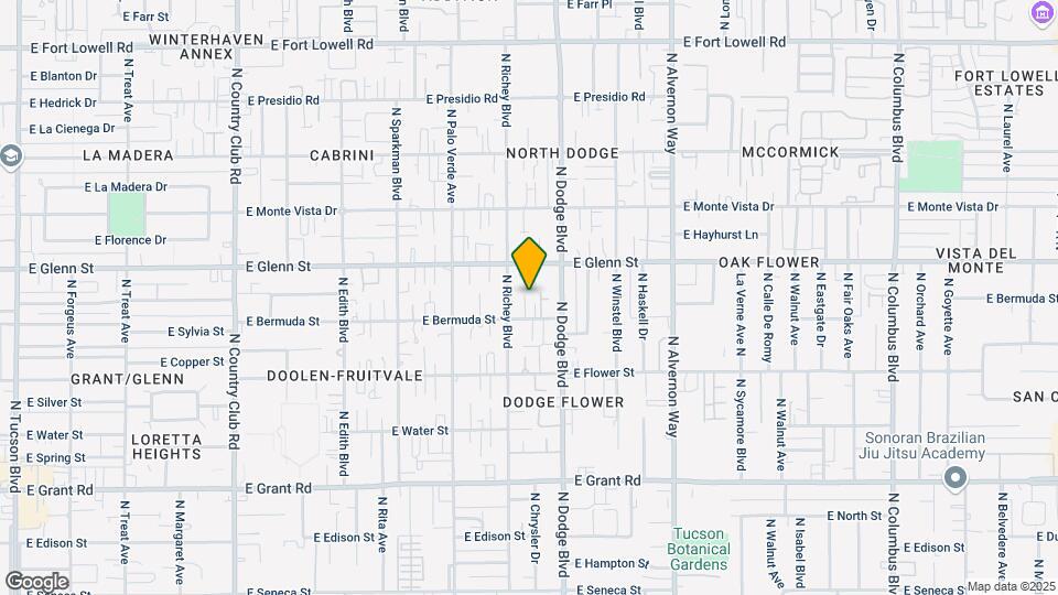 3619 E Bermuda St Map and Location Details