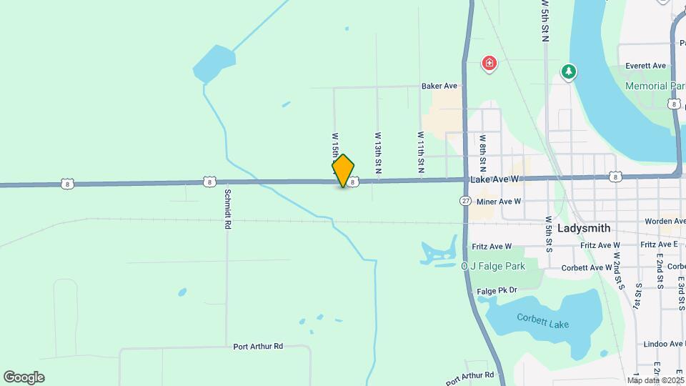 1410 Lake Ave W Map and Location Details