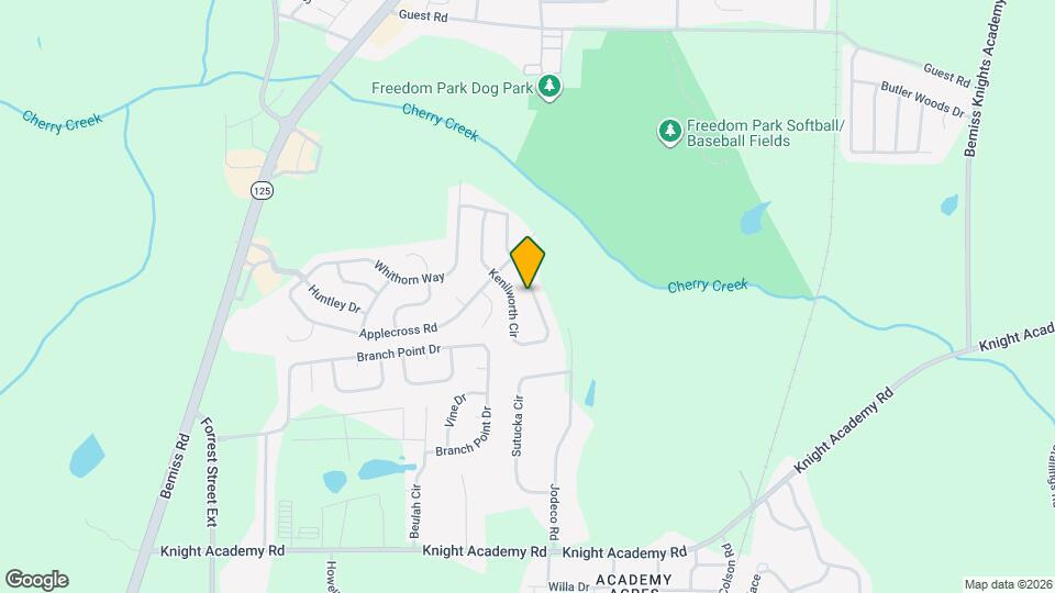 4338 Kenilworth Cir Map and Location Details